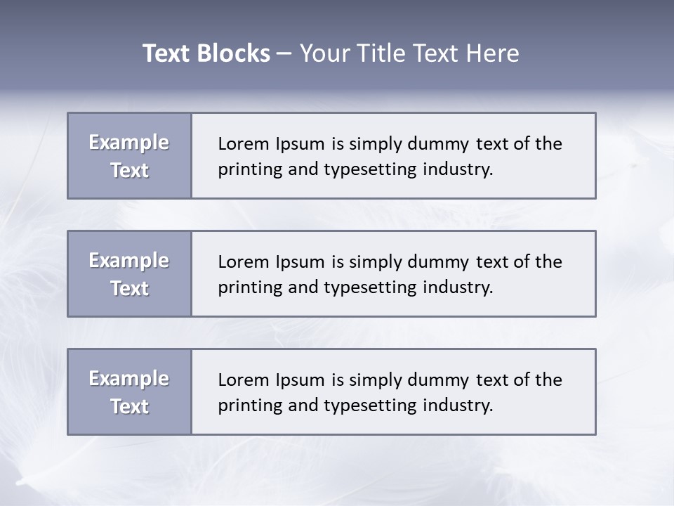 Texture Lot White PowerPoint Template