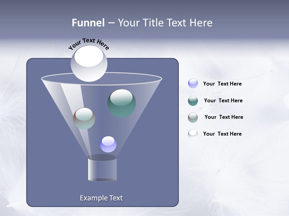 Texture Lot White PowerPoint Template