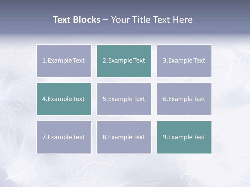 Texture Lot White PowerPoint Template