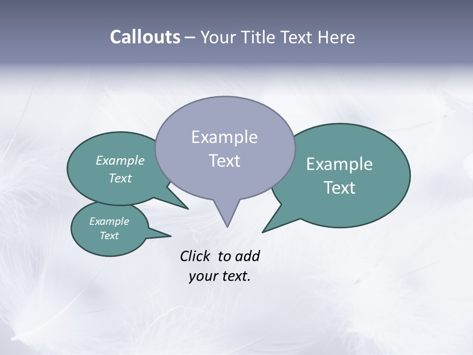 Texture Lot White PowerPoint Template