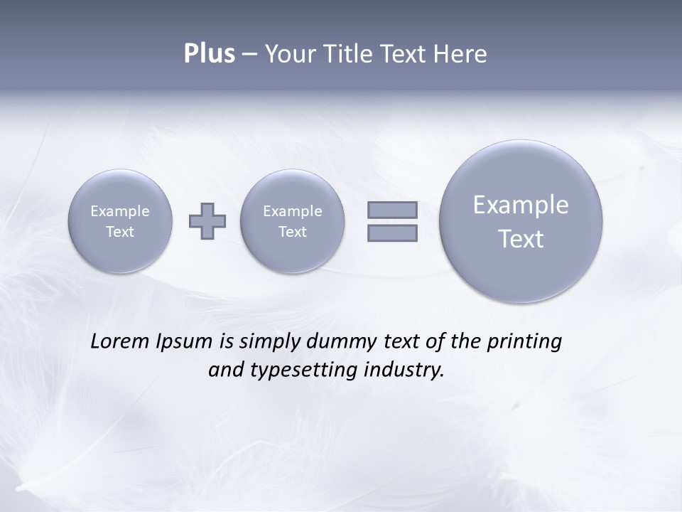 Texture Lot White PowerPoint Template
