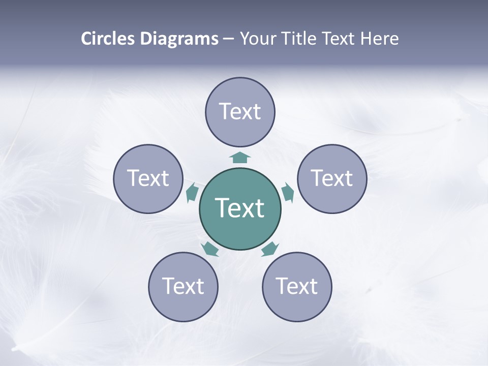 Texture Lot White PowerPoint Template