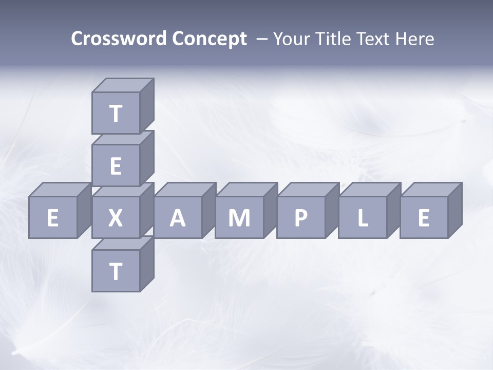 Texture Lot White PowerPoint Template