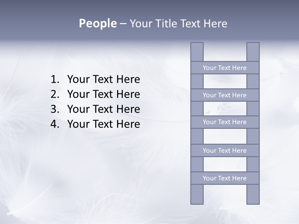 Texture Lot White PowerPoint Template