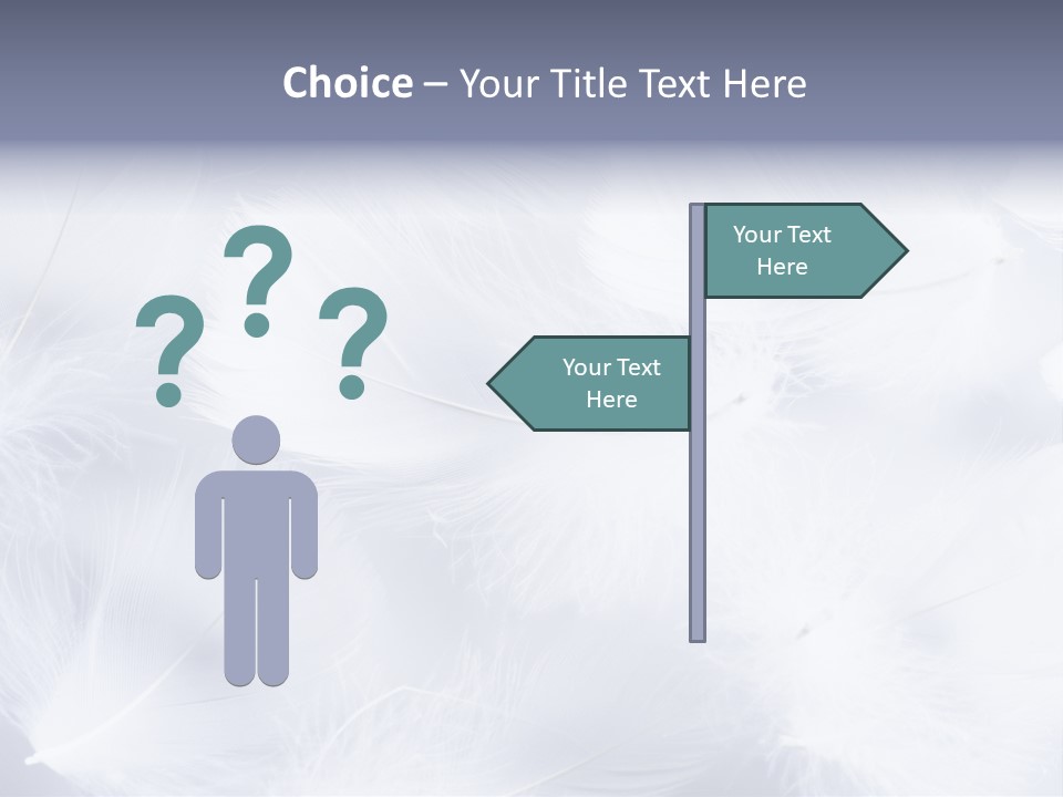 Texture Lot White PowerPoint Template