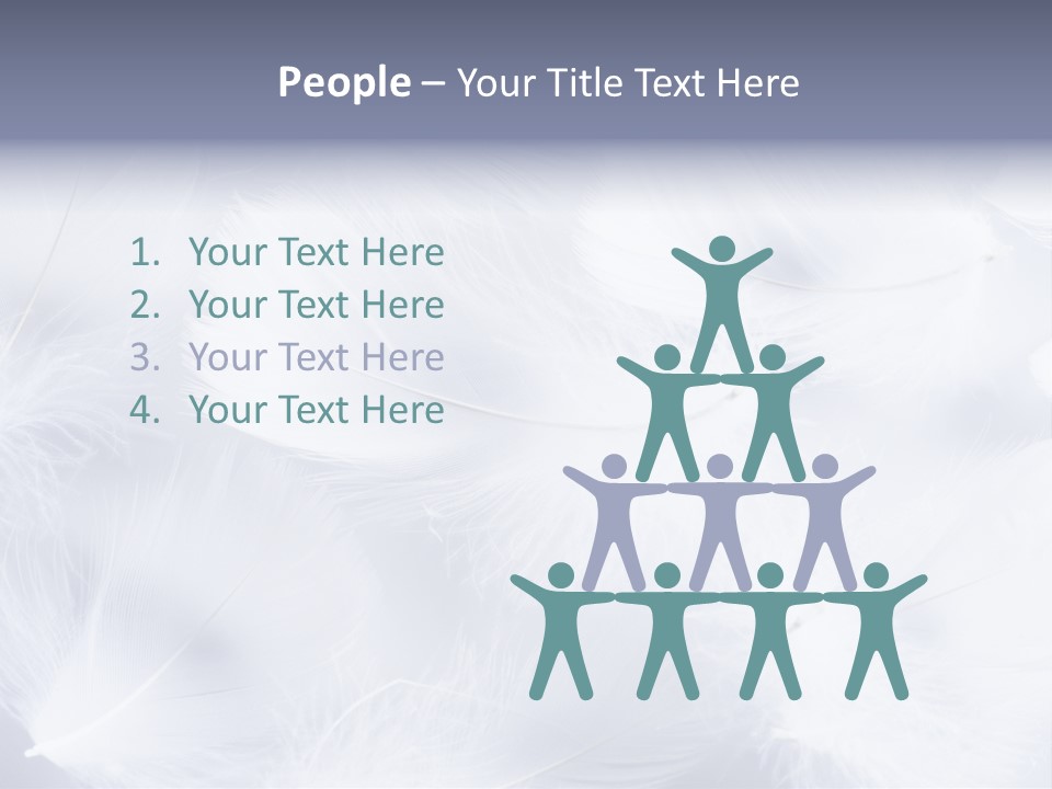 Texture Lot White PowerPoint Template