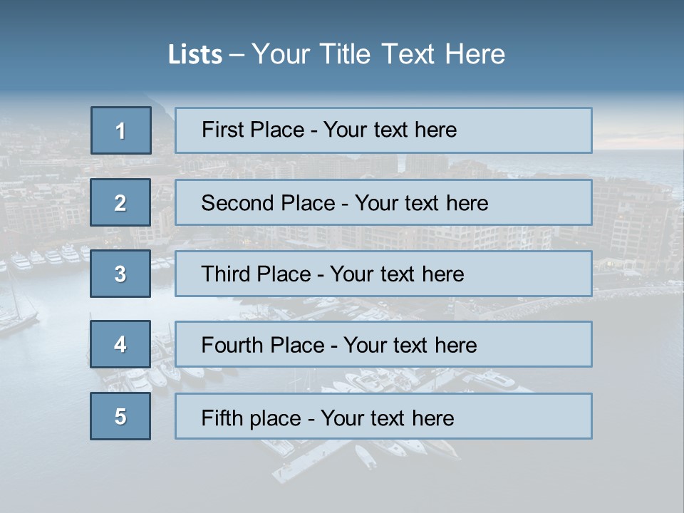 Famous Reflection Riviera PowerPoint Template