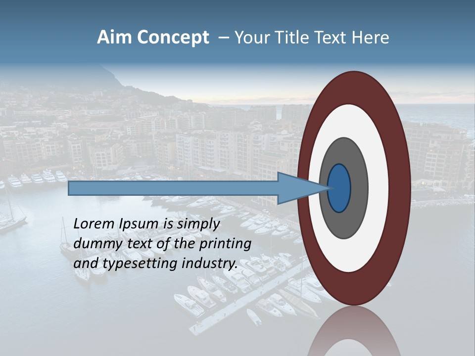 Famous Reflection Riviera PowerPoint Template