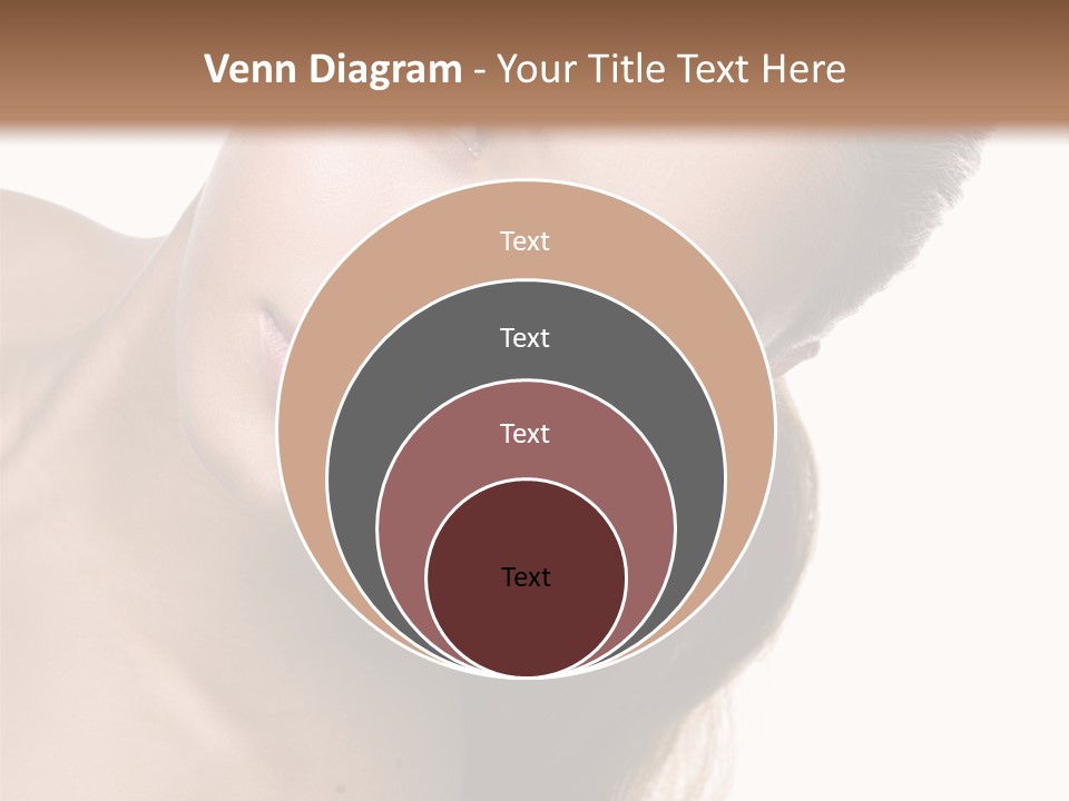 Clean Complexion Blond Hair PowerPoint Template