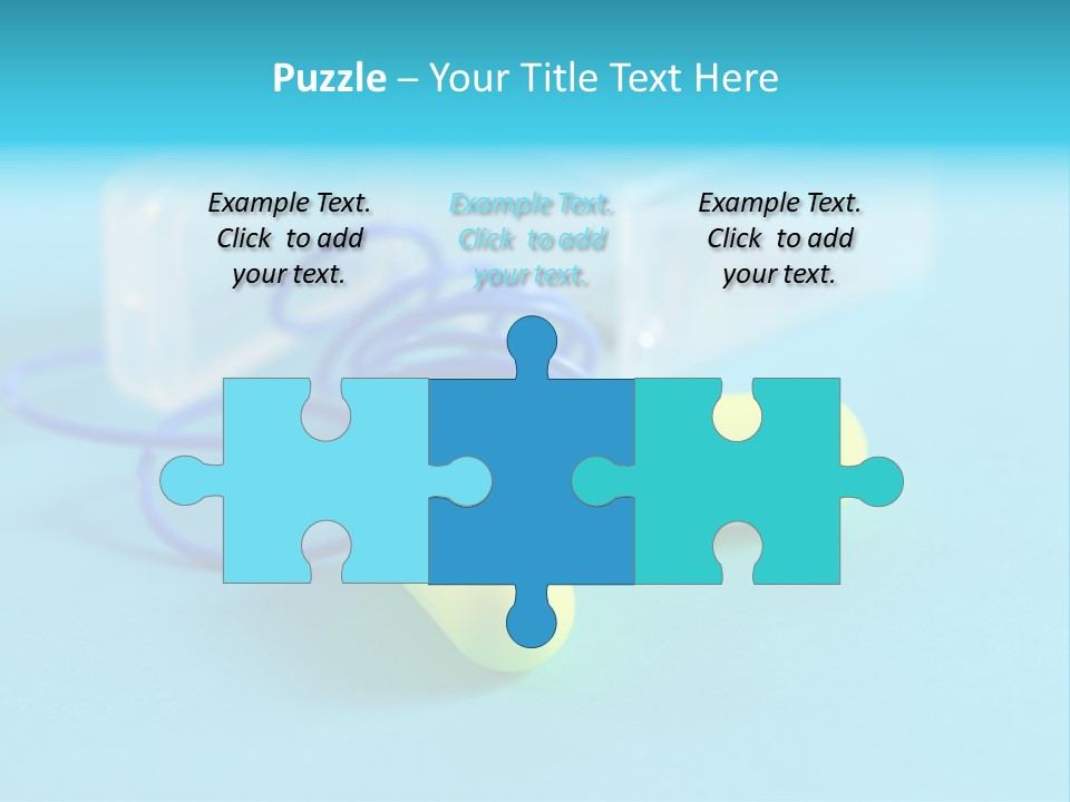 Soft Earplugs Yellow PowerPoint Template