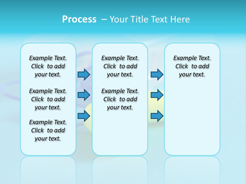 Soft Earplugs Yellow PowerPoint Template