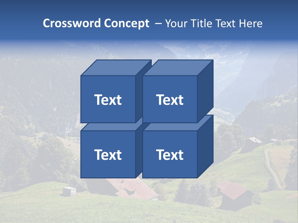 Visit Tourism Peak PowerPoint Template