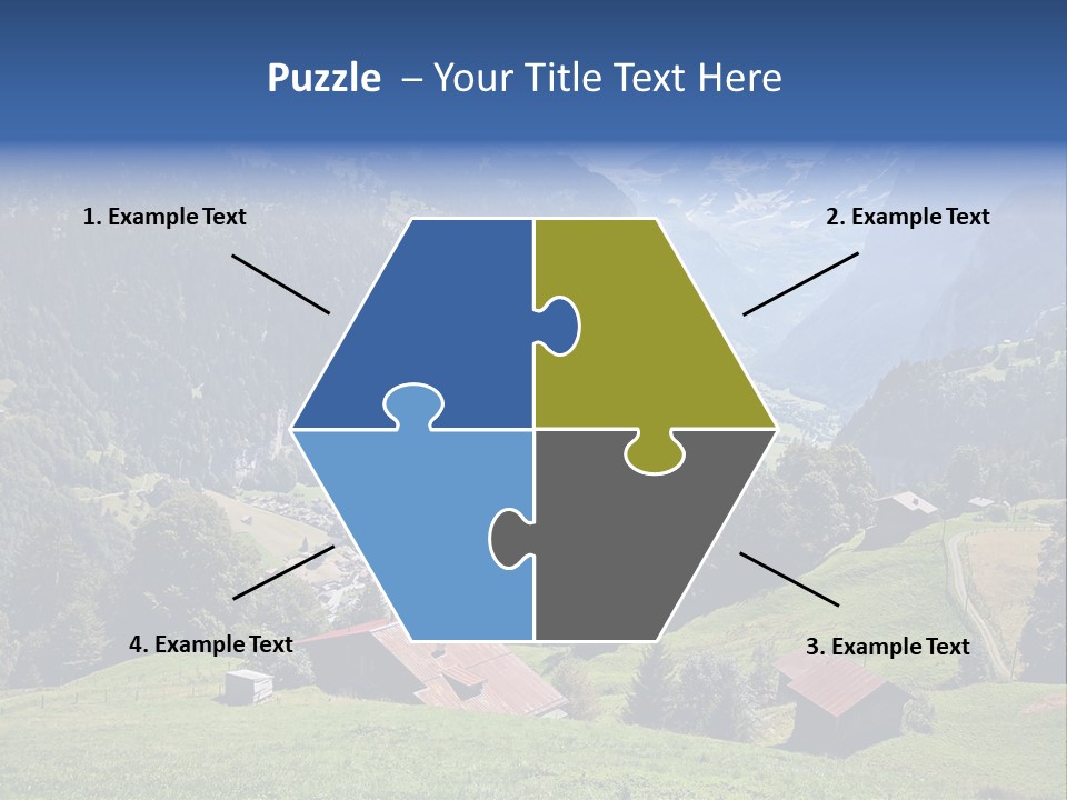 Visit Tourism Peak PowerPoint Template