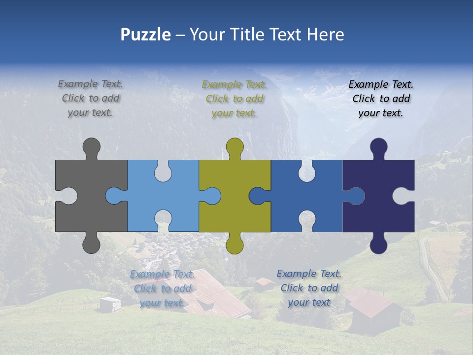 Visit Tourism Peak PowerPoint Template