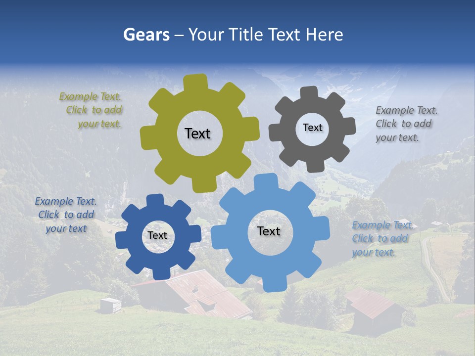 Visit Tourism Peak PowerPoint Template