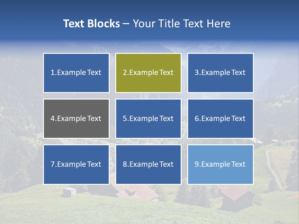 Visit Tourism Peak PowerPoint Template