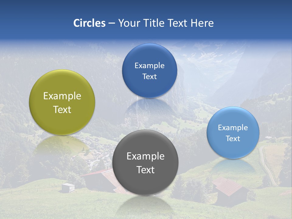 Visit Tourism Peak PowerPoint Template