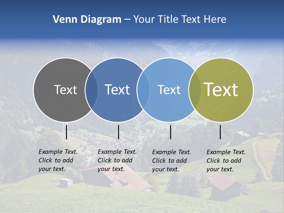 Visit Tourism Peak PowerPoint Template