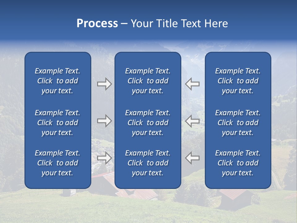 Visit Tourism Peak PowerPoint Template