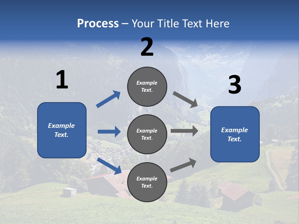 Visit Tourism Peak PowerPoint Template