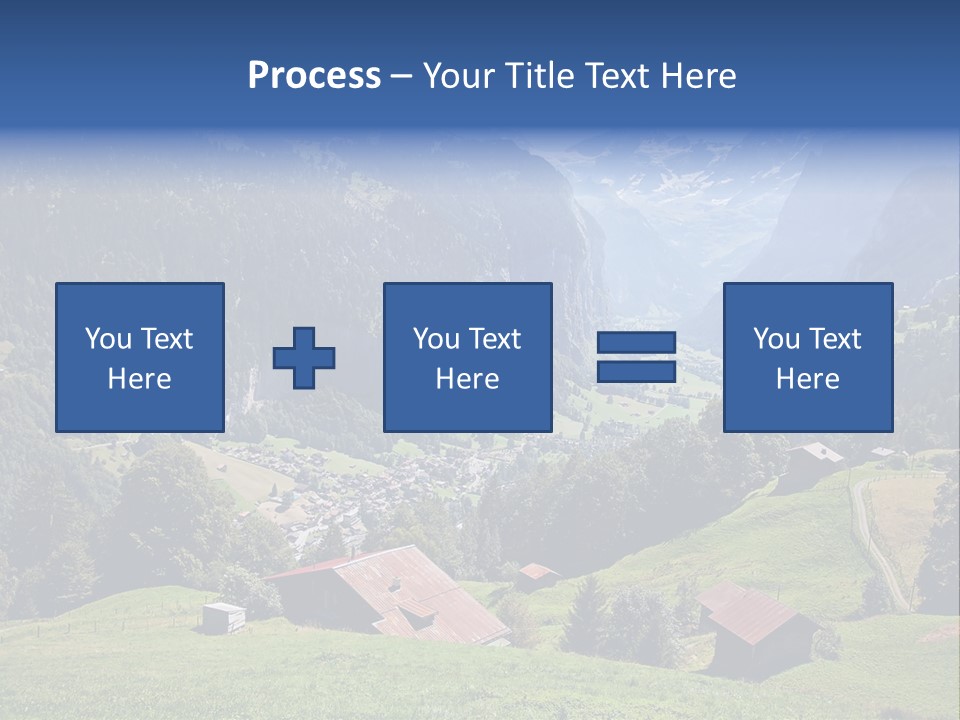 Visit Tourism Peak PowerPoint Template