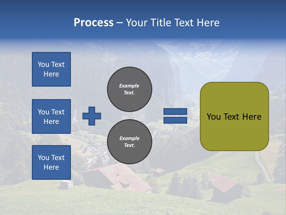 Visit Tourism Peak PowerPoint Template