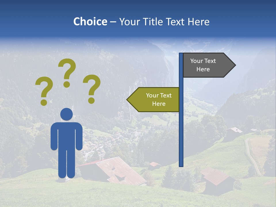 Visit Tourism Peak PowerPoint Template