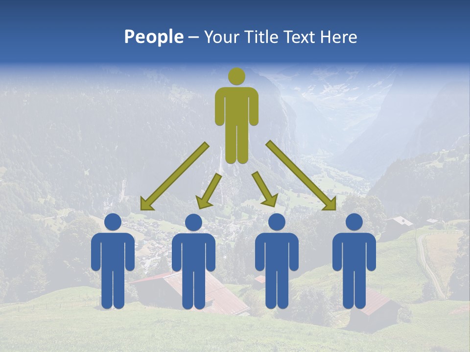 Visit Tourism Peak PowerPoint Template