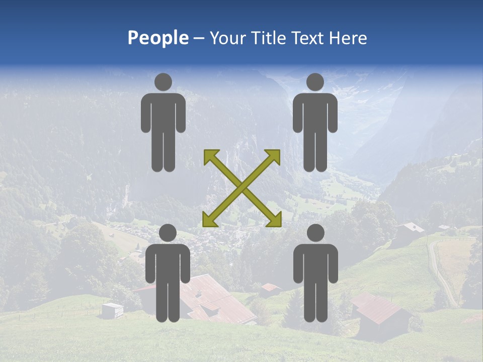 Visit Tourism Peak PowerPoint Template