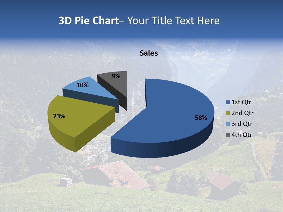 Visit Tourism Peak PowerPoint Template