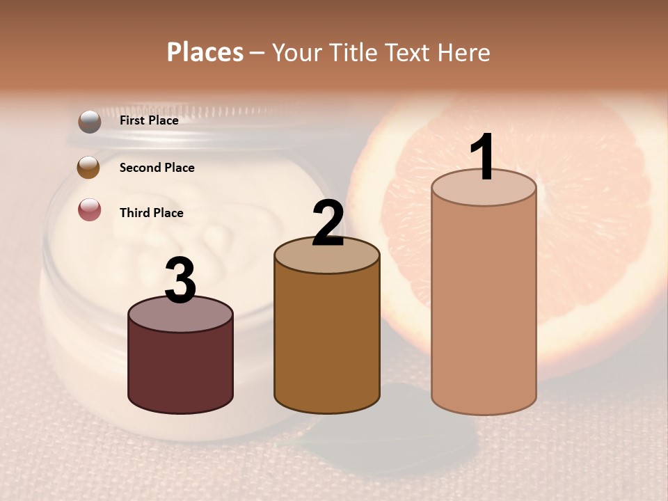 Burlap Cream Spa PowerPoint Template