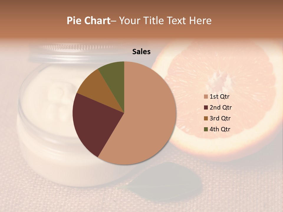 Burlap Cream Spa PowerPoint Template