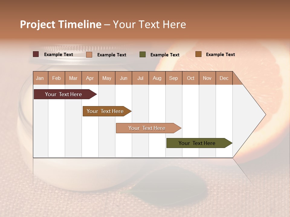 Burlap Cream Spa PowerPoint Template