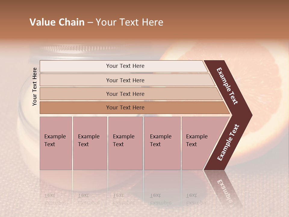 Burlap Cream Spa PowerPoint Template