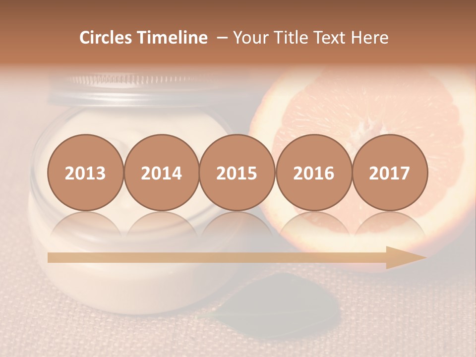 Burlap Cream Spa PowerPoint Template