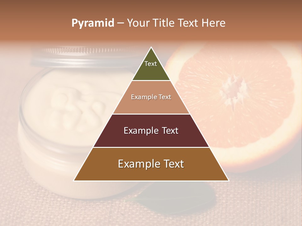 Burlap Cream Spa PowerPoint Template