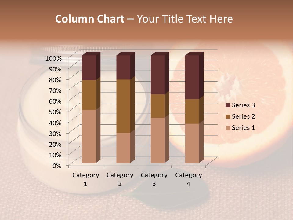 Burlap Cream Spa PowerPoint Template