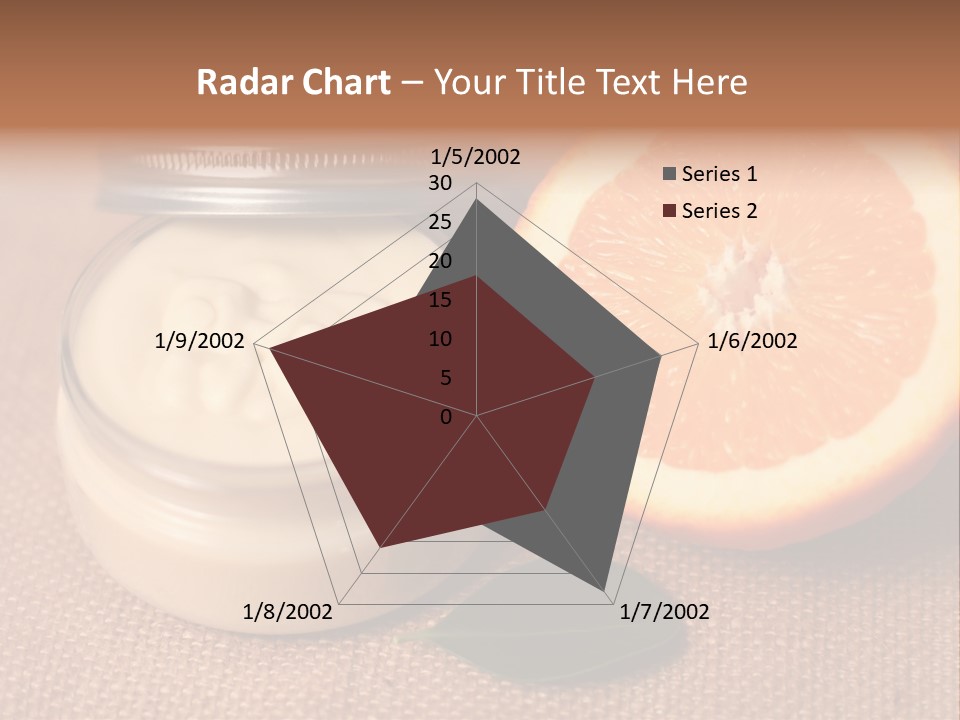 Burlap Cream Spa PowerPoint Template