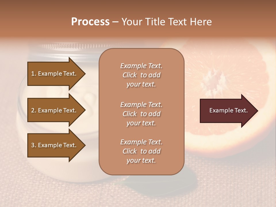 Burlap Cream Spa PowerPoint Template