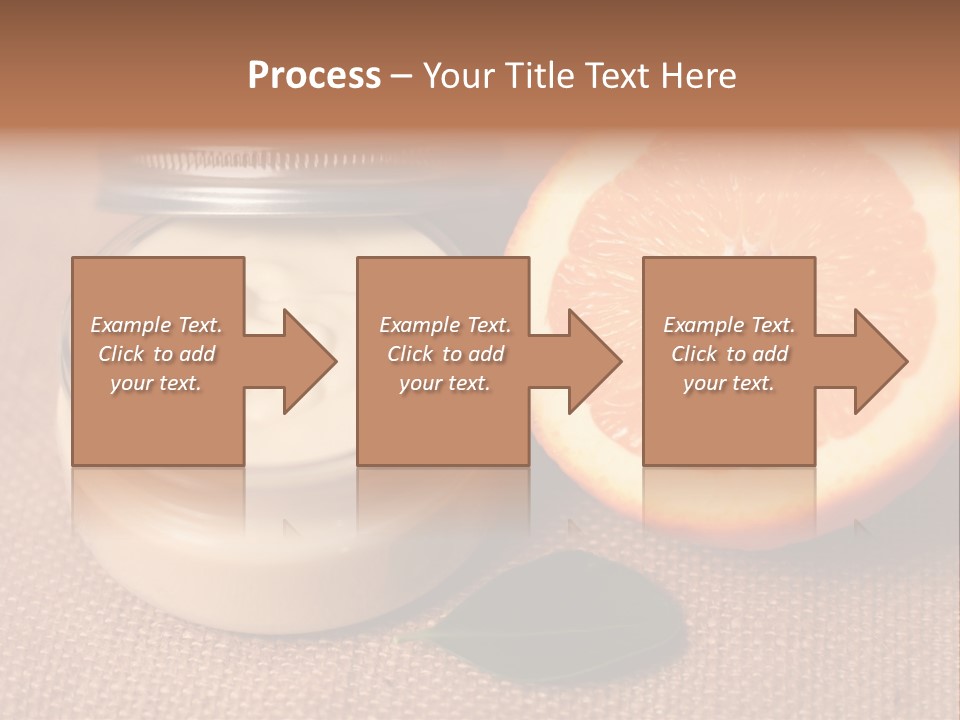 Burlap Cream Spa PowerPoint Template