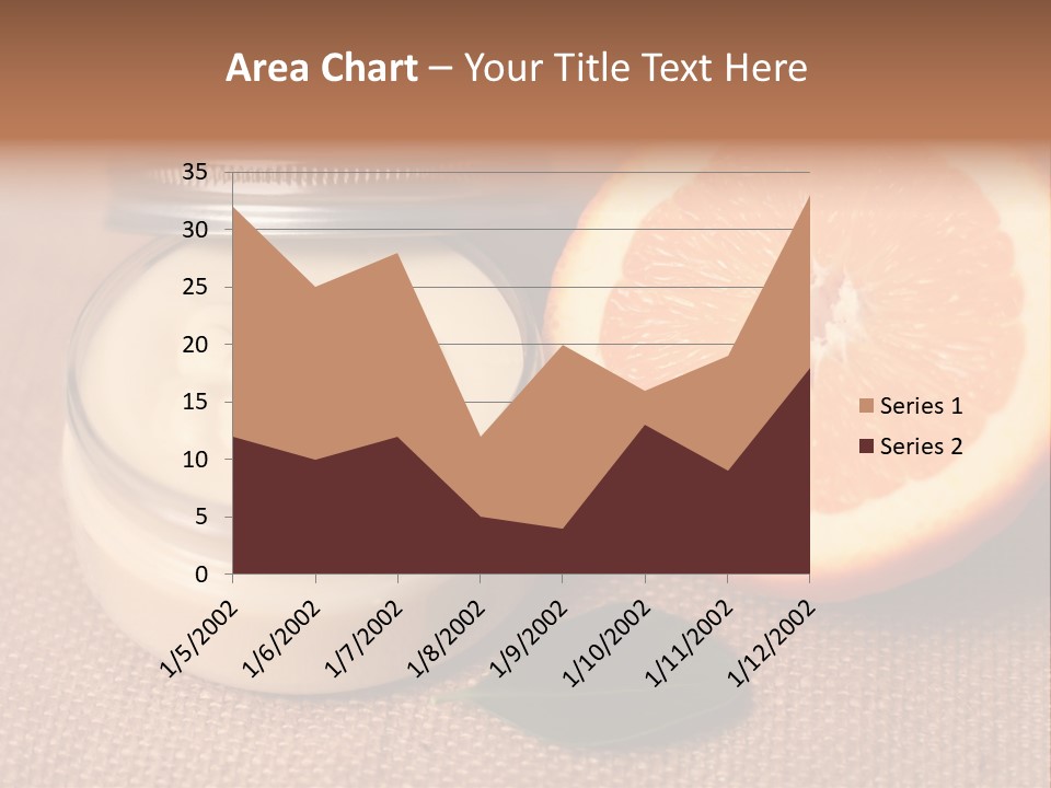 Burlap Cream Spa PowerPoint Template