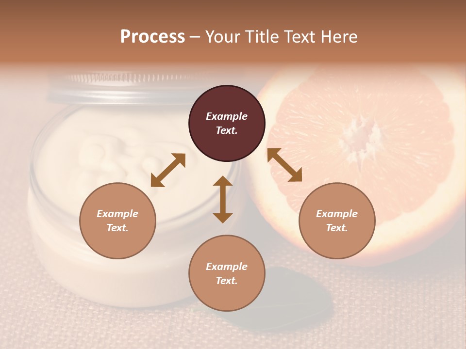 Burlap Cream Spa PowerPoint Template