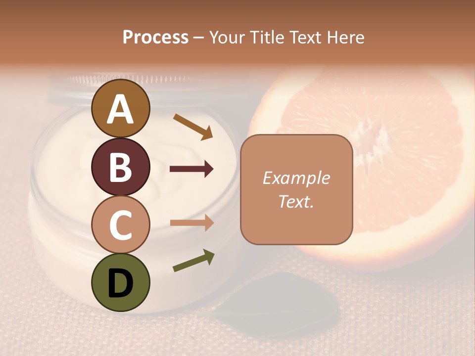 Burlap Cream Spa PowerPoint Template