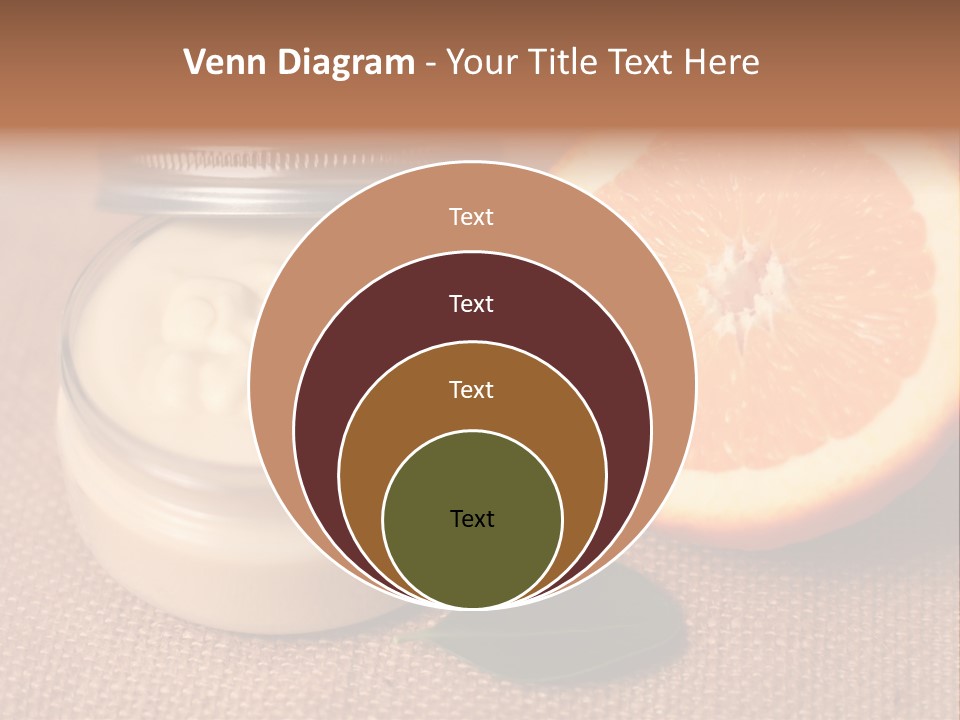 Burlap Cream Spa PowerPoint Template