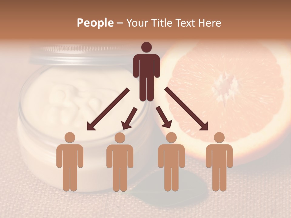 Burlap Cream Spa PowerPoint Template