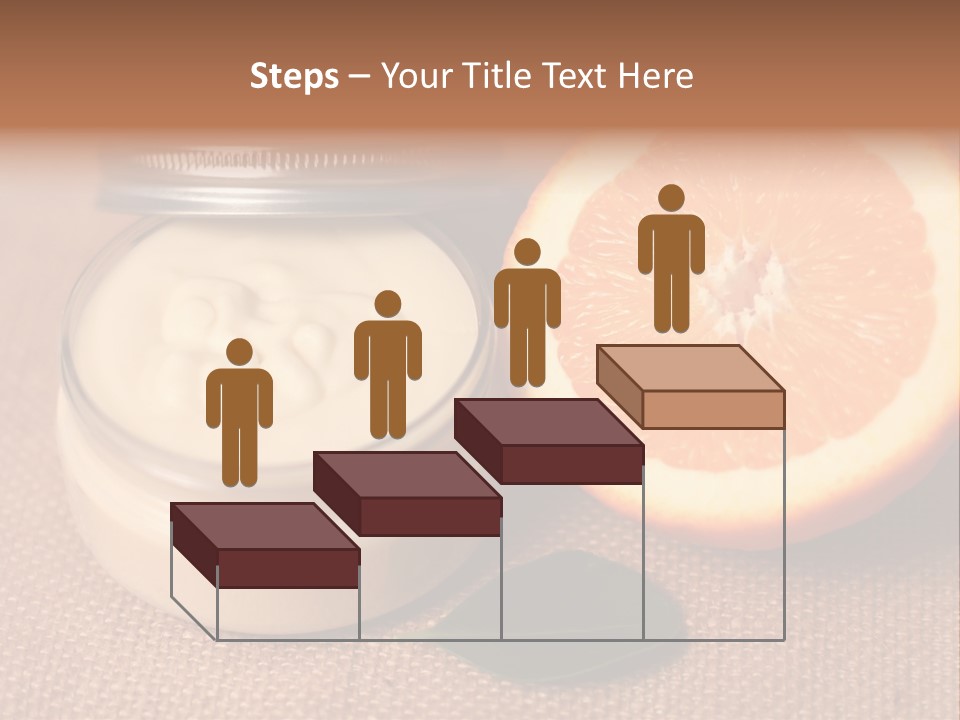 Burlap Cream Spa PowerPoint Template