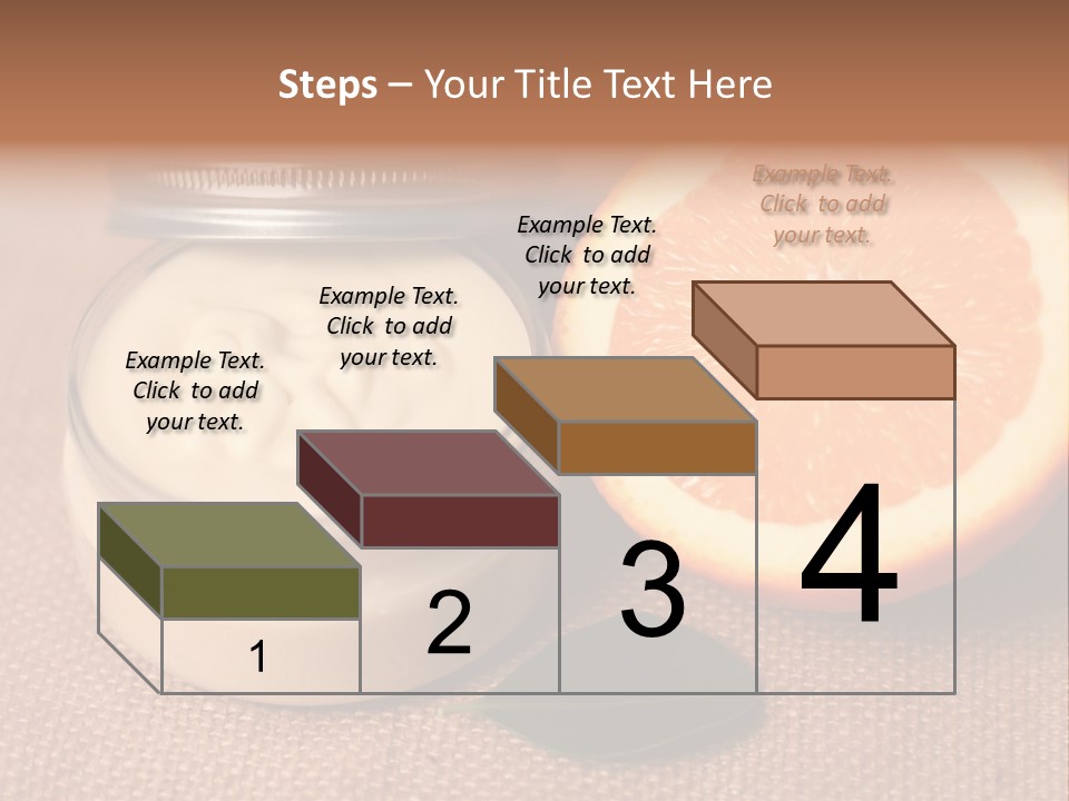 Burlap Cream Spa PowerPoint Template