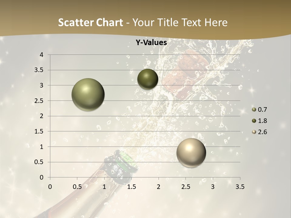 Vertical Isolated Black PowerPoint Template