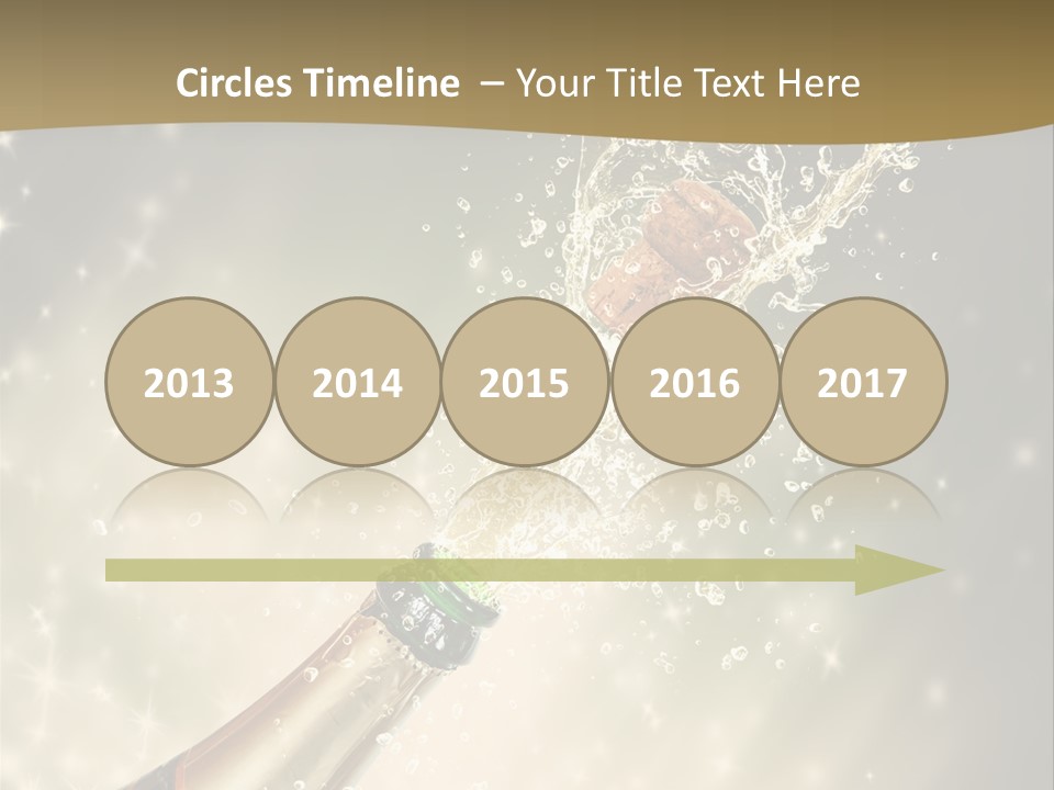 Vertical Isolated Black PowerPoint Template