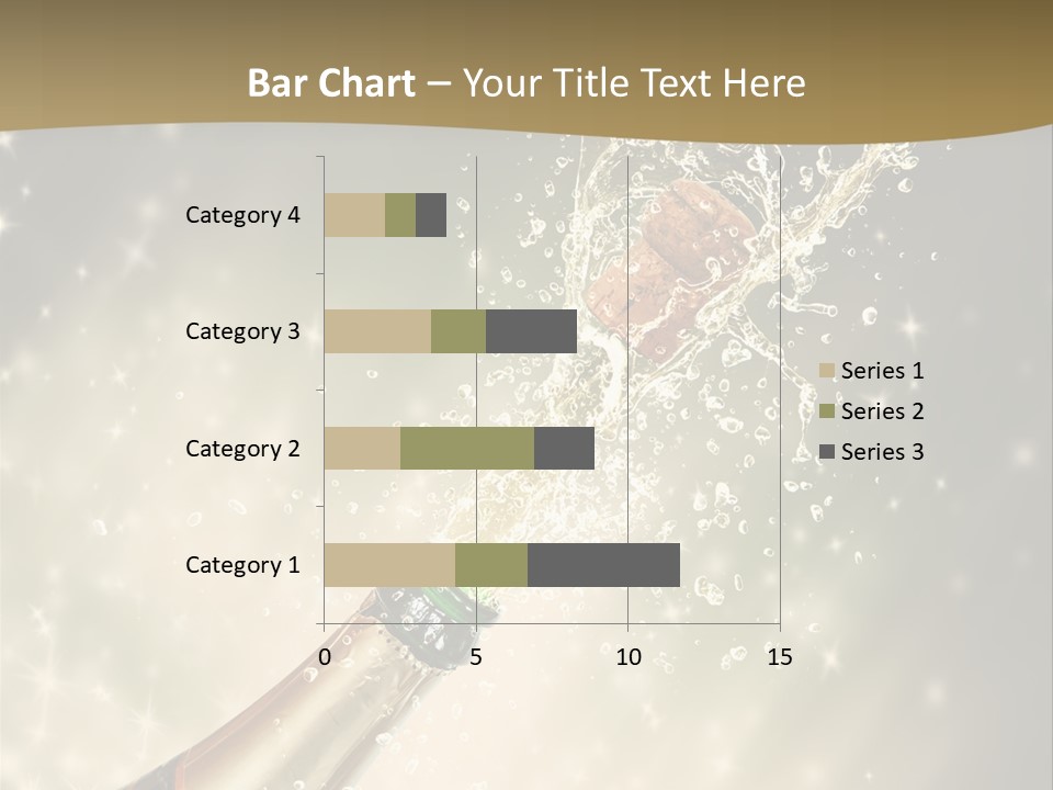 Vertical Isolated Black PowerPoint Template